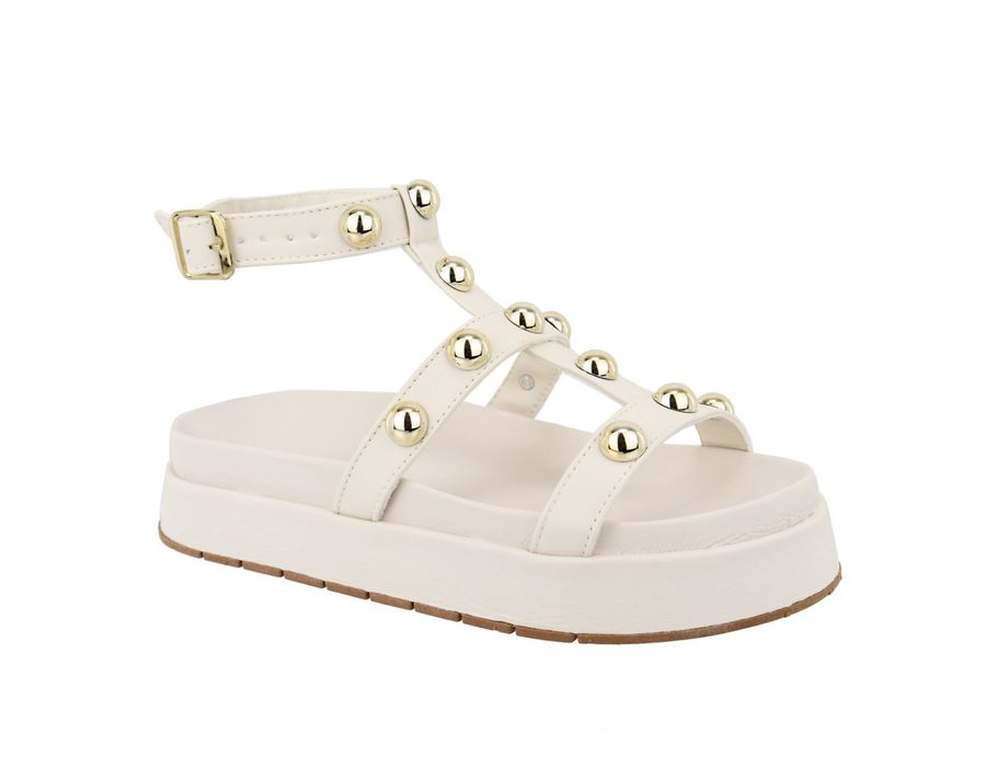 Flatform Virginia Off White | KUENTO SHOES