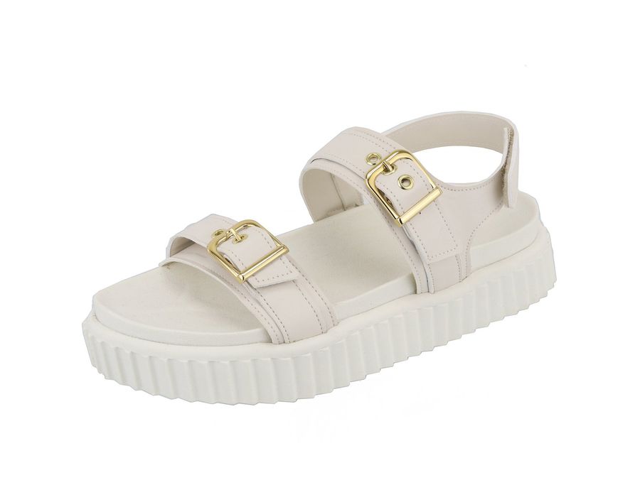 Flatform Nati Off White | KUENTO SHOES