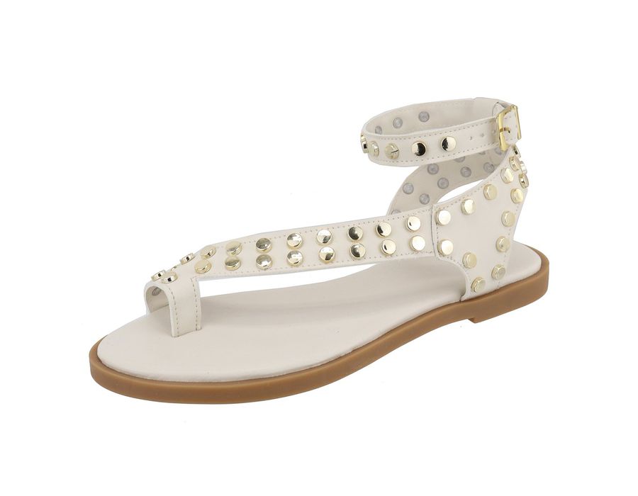 Rasteira Cloe Off White | KUENTO SHOES